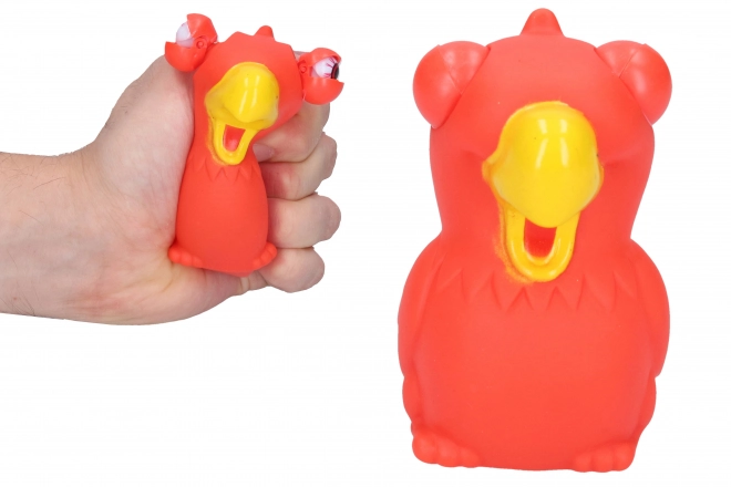 Perroquet en peluche 8 cm