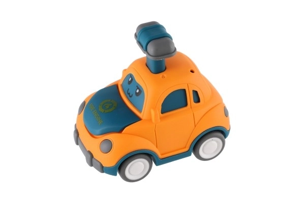 Voiture en plastique à inertie 9 cm - 4 types