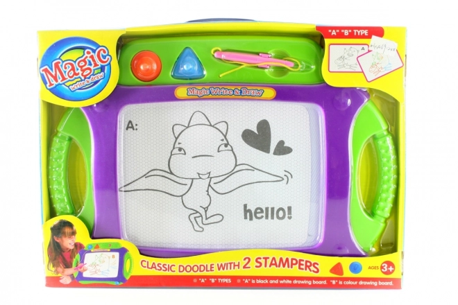 Tablette de dessin avec aimants