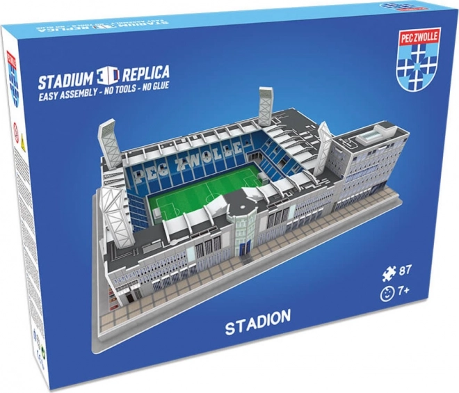 Puzzle 3D stade MAC3PARK - terrain de FC PEC Zwolle