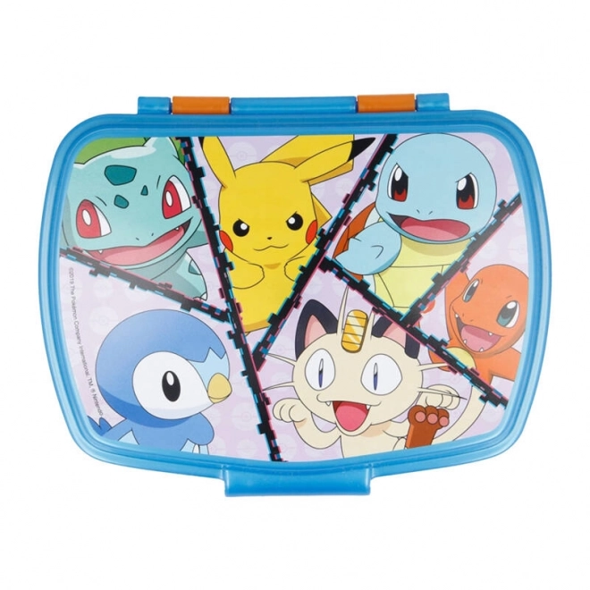 Boîte à goûter Stor Pokémon 750 ml orange‑bleu