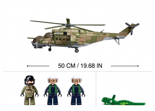 Sluban Hélicoptère de Combat MI-24S M38-B1137