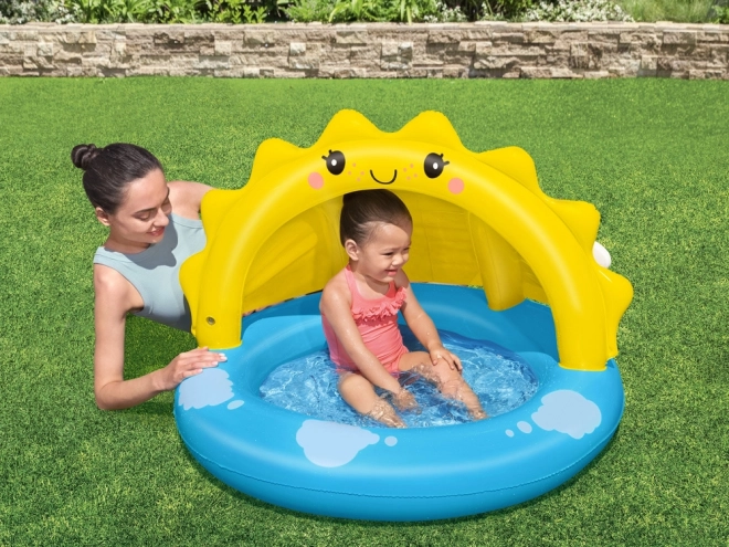 Piscine pour enfants avec toit Soleil
