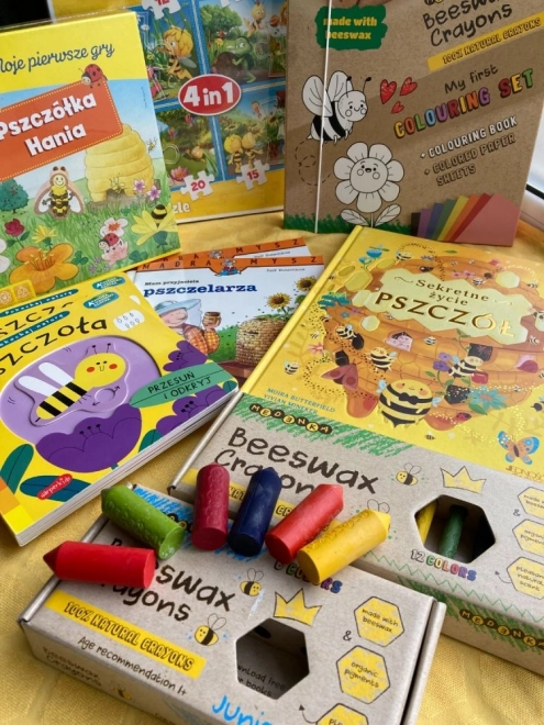 Crayons de cire écologiques Junior 6 pièces