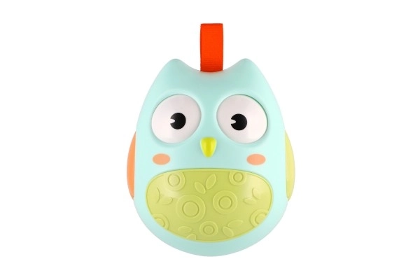 Roly Poly chouette plastique 11cm avec son dans une boîte 14x16x12cm 6m+