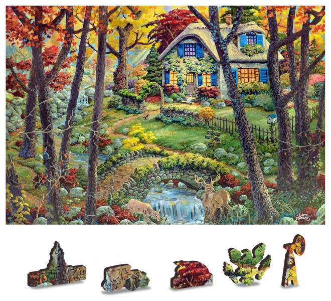 Puzzle réversible 2-en-1 pour un double plaisir