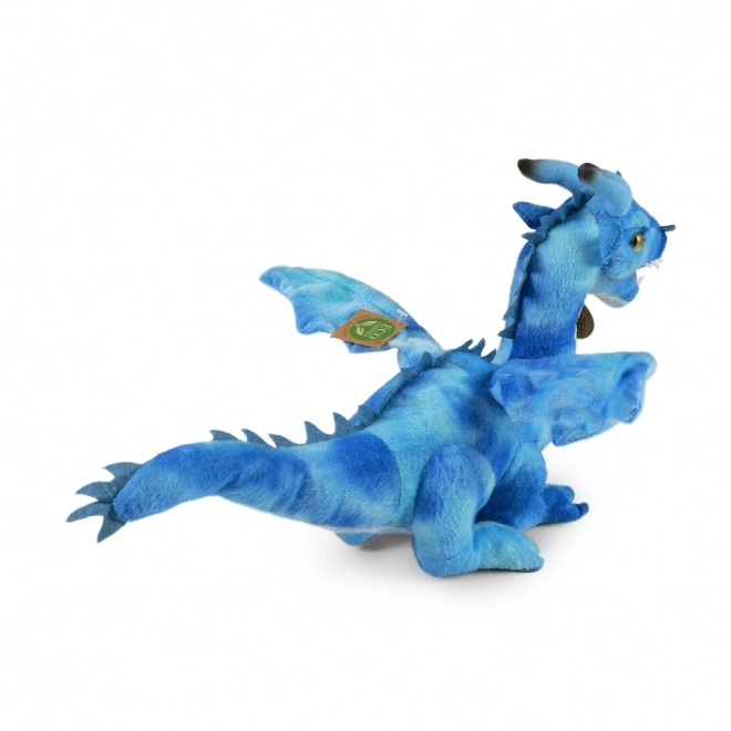 Rappa Dragon en peluche 40 cm bleu ÉCOLOGIQUE