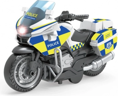 Moto de police avec fonction à rétrofriction