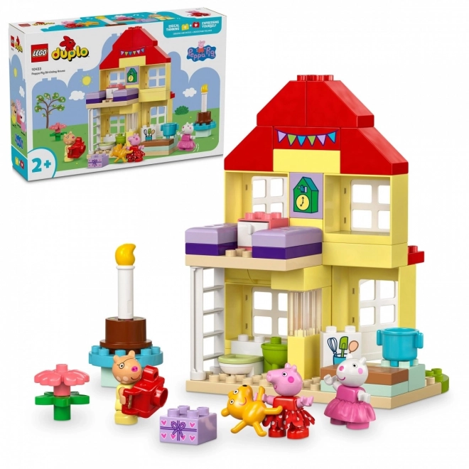 LEGO DUPLO 10433 Peppa Pig et la maison d'anniversaire