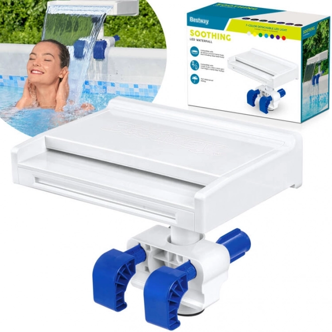Cascade Bestway Flowclear avec éclairage LED