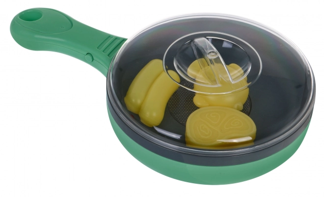 Poêle interactive avec fonction de friture pour enfants 3+ Nourriture + effets lumineux et sonores