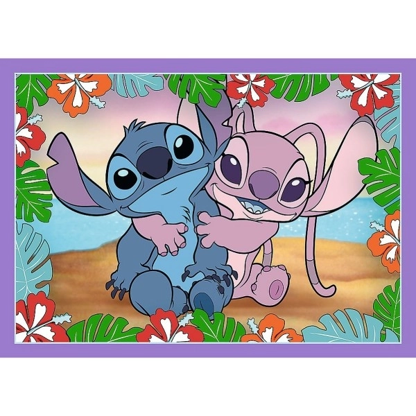 Puzzle Lilo & Stitch 4v1 Journée folle Trefl