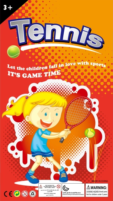 Grandes raquettes de tennis badminton pour enfants ensemble avec balle et panier