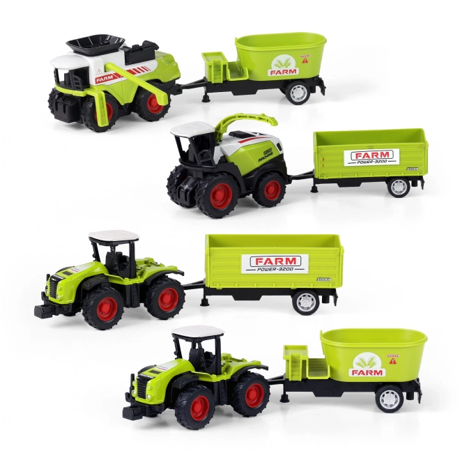 Tracteur avec remorque de la collection Ma petite ferme
