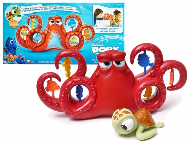 Poulpe Hank pour le bain, Le Monde de Dory