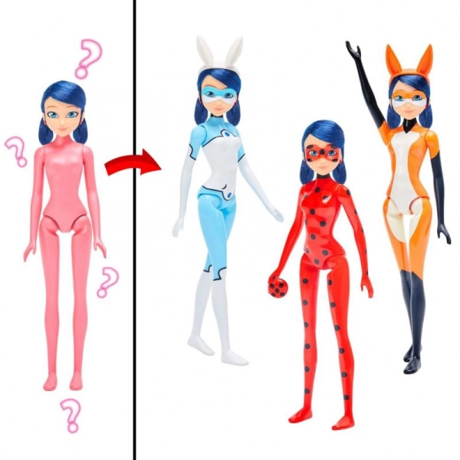 Miraculous : Coccinelle et Chat Noir, Marinette se transformant, poupée