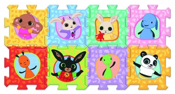 TREFL Puzzle en mousse Bing et ses amis