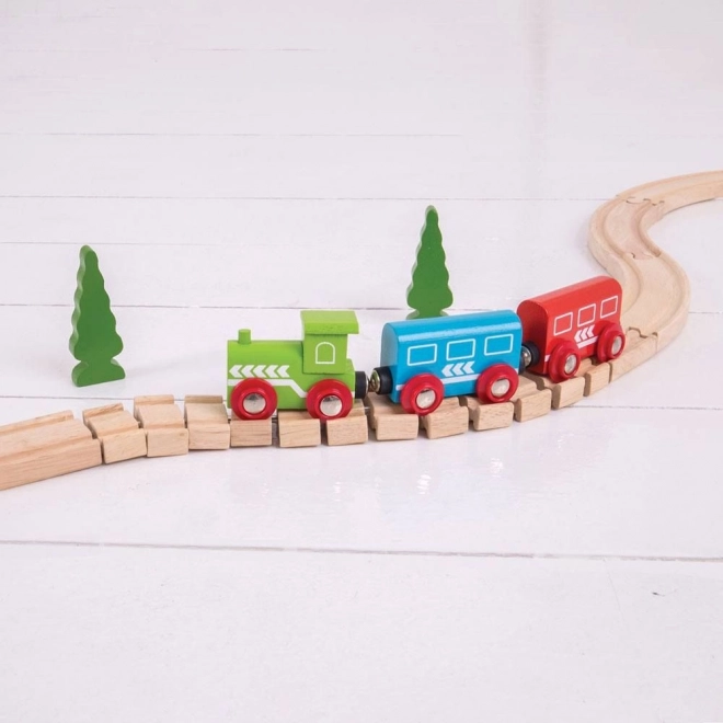 Bigjigs Rail Rail Flexible - 2 pièces