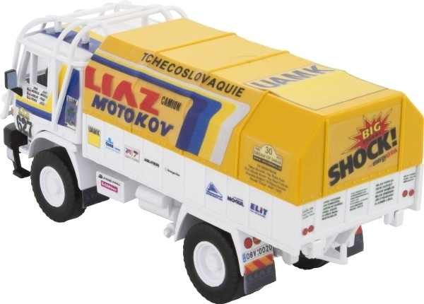 Kit de construction Monti System MS 07 Dakar Liaz 1:48 dans une boîte 22x15x6cm