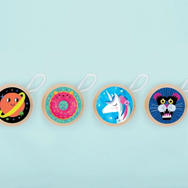 Yo-yo en bois Licorne de Mudpuppy