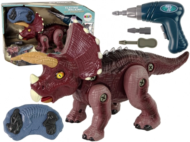 Tournevis dinosaure avec perceuse en plastique