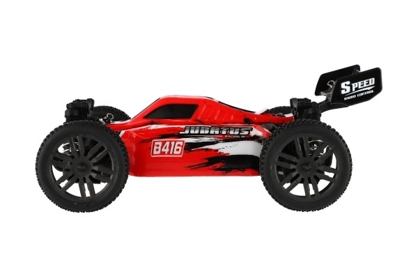 Avtomobil RC Buggy Bonzai Jubatus tout-terrain 30cm plastique 2,4GHz à piles + 2x ensemble supplémentaire dans une boîte 40x14x21 – Rouge