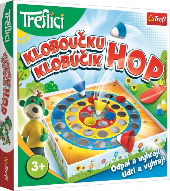 Jeu de chapeau, hop ! Treflíci