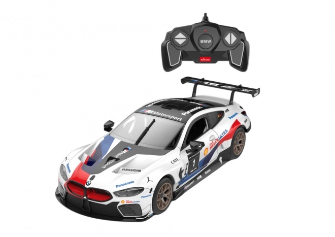 Rastar RC kit 1:18 BMW M8 GTE blanc 66 pièces
