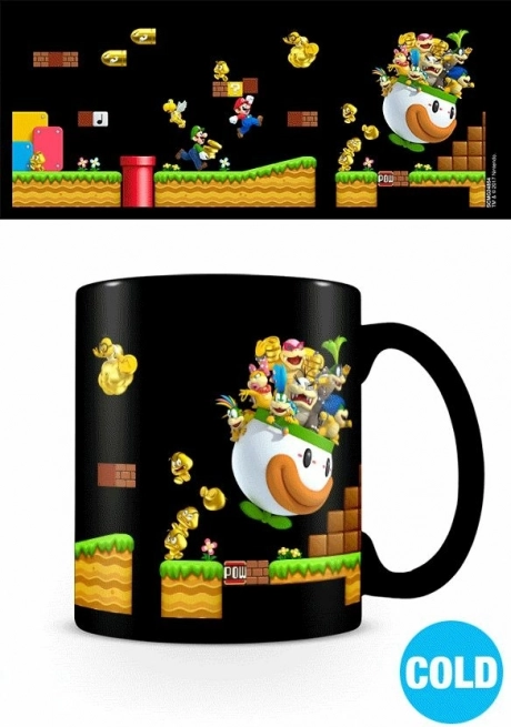 Mug thermoréactif Super Mario Gold Coin Rush 315 ml
