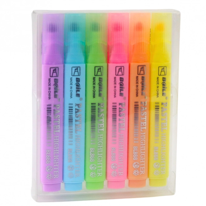 Ensemble de surligneurs pastel 6 pièces