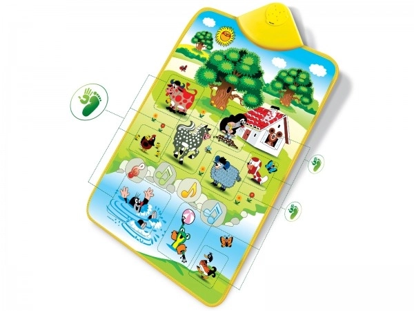 Tapis de jeu électronique Taupe et animaux