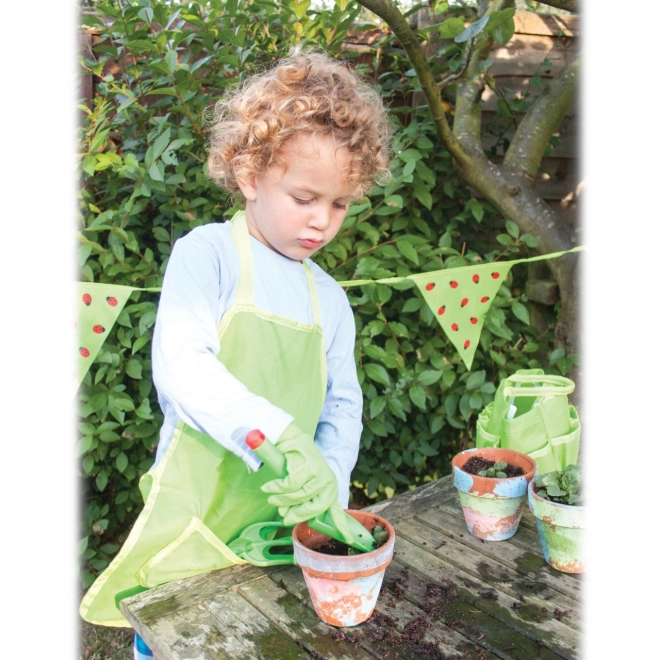 Bigjigs Toys Gants de jardin verts