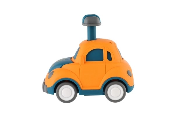 Voiture en plastique à inertie 9 cm - 4 types