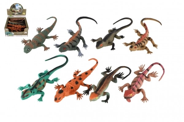 Lézard en plastique 20 cm