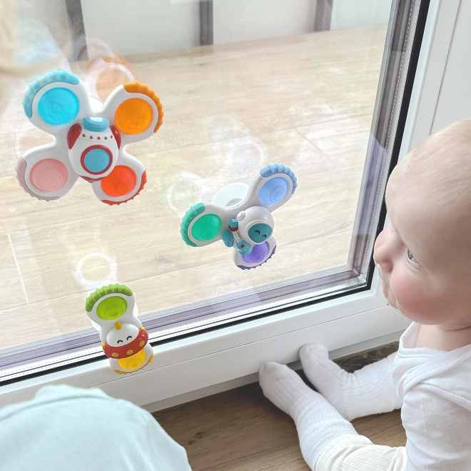 Woopie ensemble de spinners pour enfants - Fusée, Extraterrestre, Ovni