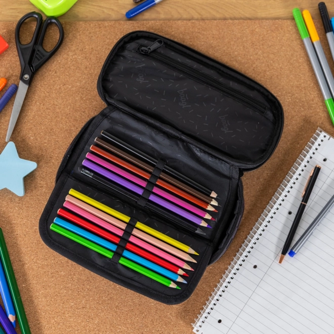 Trousse scolaire Baagl Skate gris