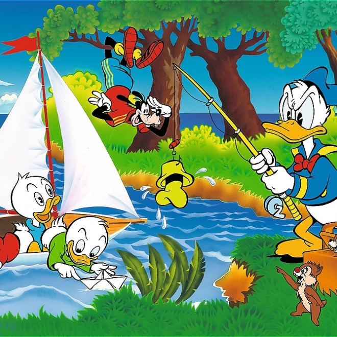 Puzzle Aventures au lac 160 pièces