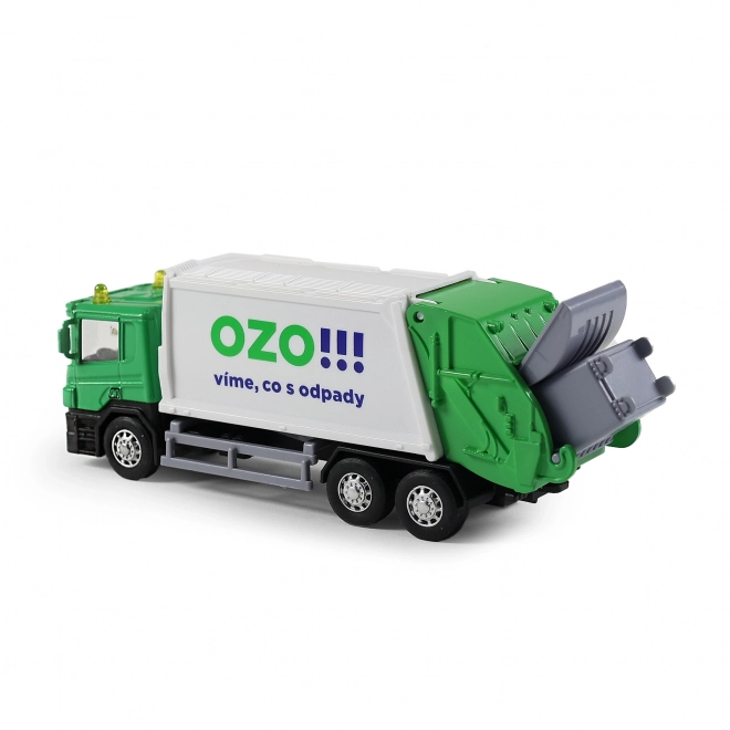 Camion benne avec logo OZO