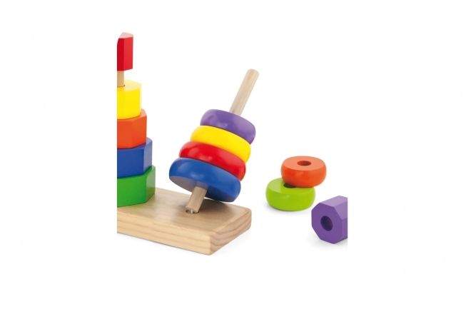 Puzzle en bois pyramide