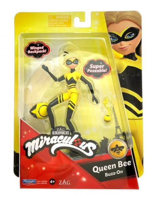 Miraculous : Coccinelle et Chat Noir : Figurine Reine des Abeilles - Reine des abeilles