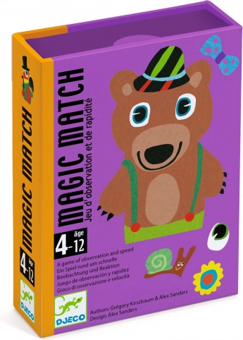 Jeu de cartes DJECO Magic Match