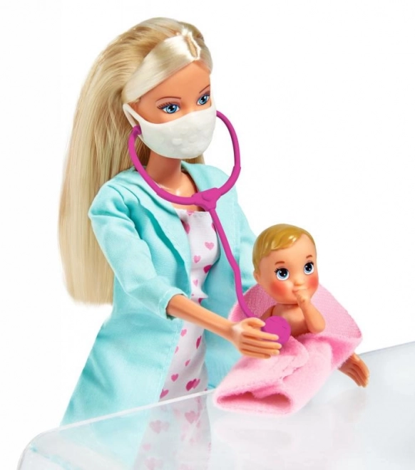 Poupée Steffi Doctoresse pour enfants et bébé