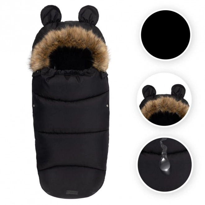 Chancelière d'hiver MoMi noir