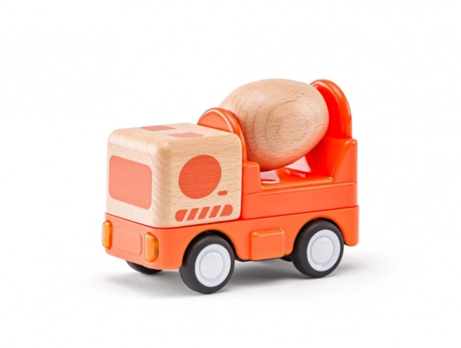 Bétonnière en bois avec lumière et son