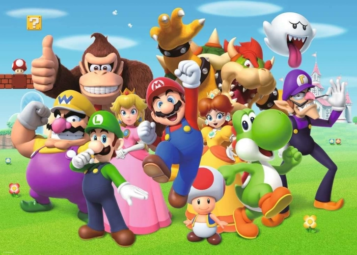 Puzzle Super Mario 1000 pièces Ravensburger