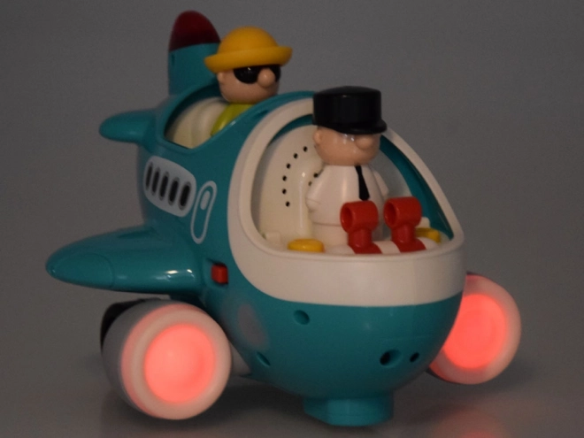 Avion interactif avec pilote