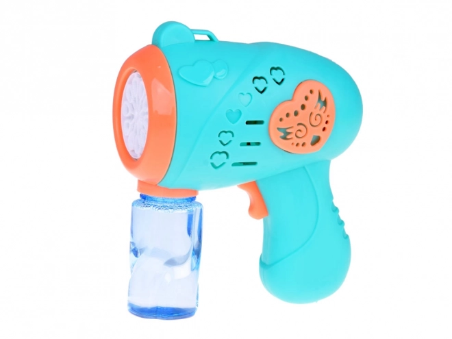 Pistolet à bulles coloré pour enfants