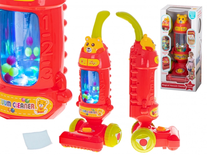 Aspirateur interactif pour enfants avec son Raspberry