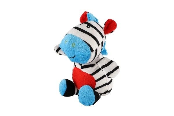 Hochet en peluche zèbre pour bébés