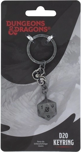 Porte-clés en métal DUNGEONS & DRAGONS